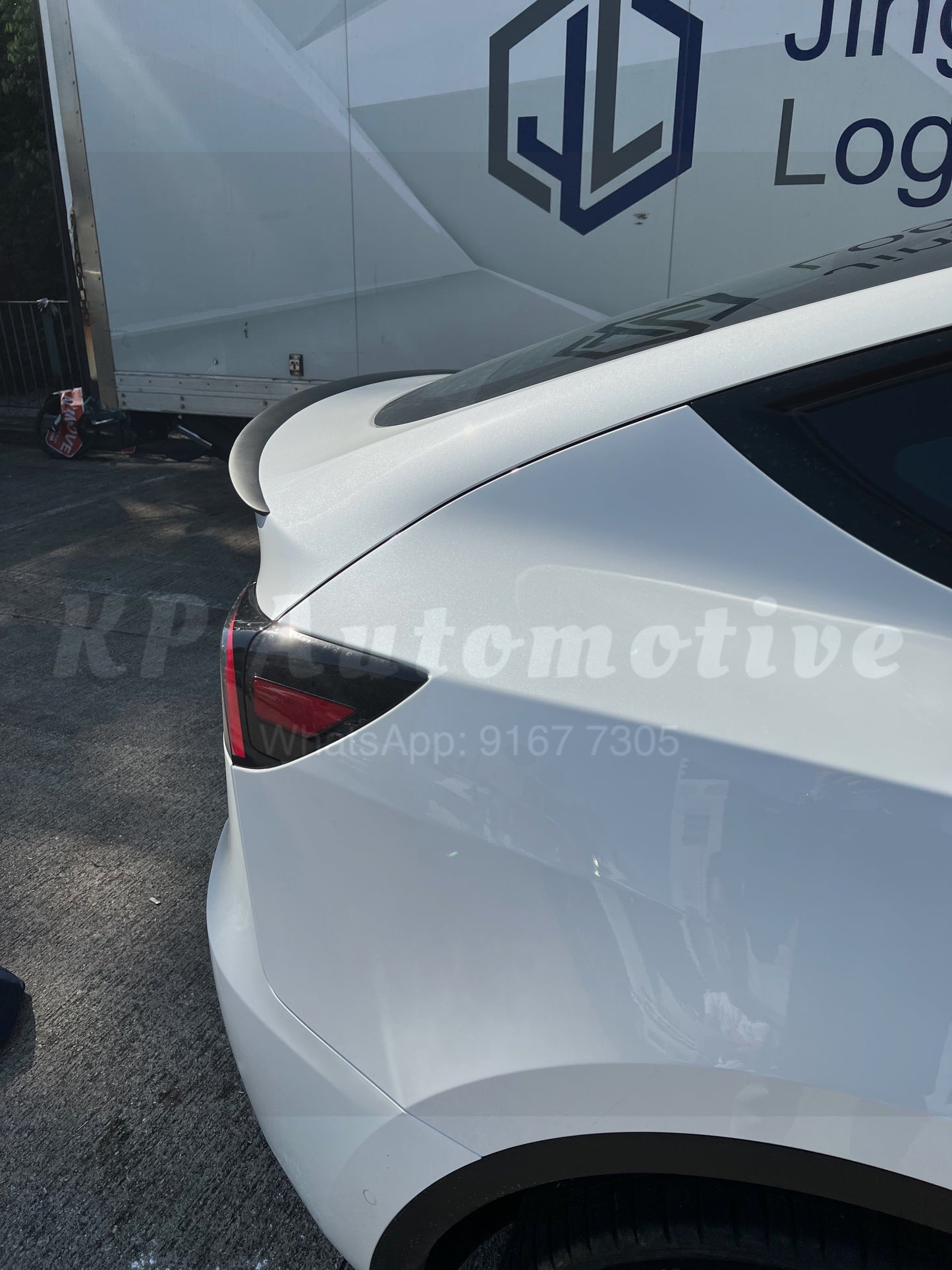 KPA Model Y Dry Carbon Performance Style Spoiler (Matte Finish)