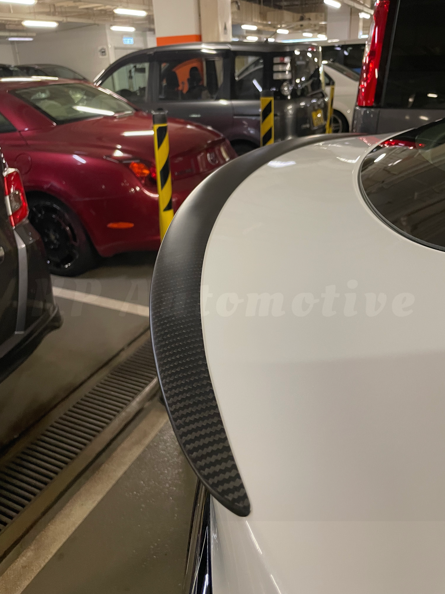 KPA Model Y Dry Carbon Performance Style Spoiler (Matte Finish)