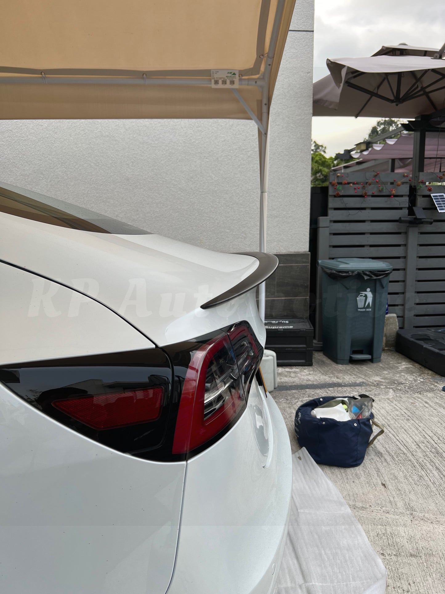 KPA Model 3 Matte Carbon Performance Style Spoiler