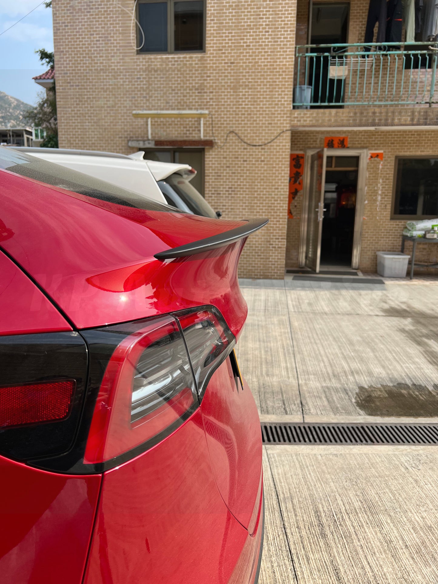 KPA Model Y Dry Carbon Performance Style Spoiler (Matte Finish)