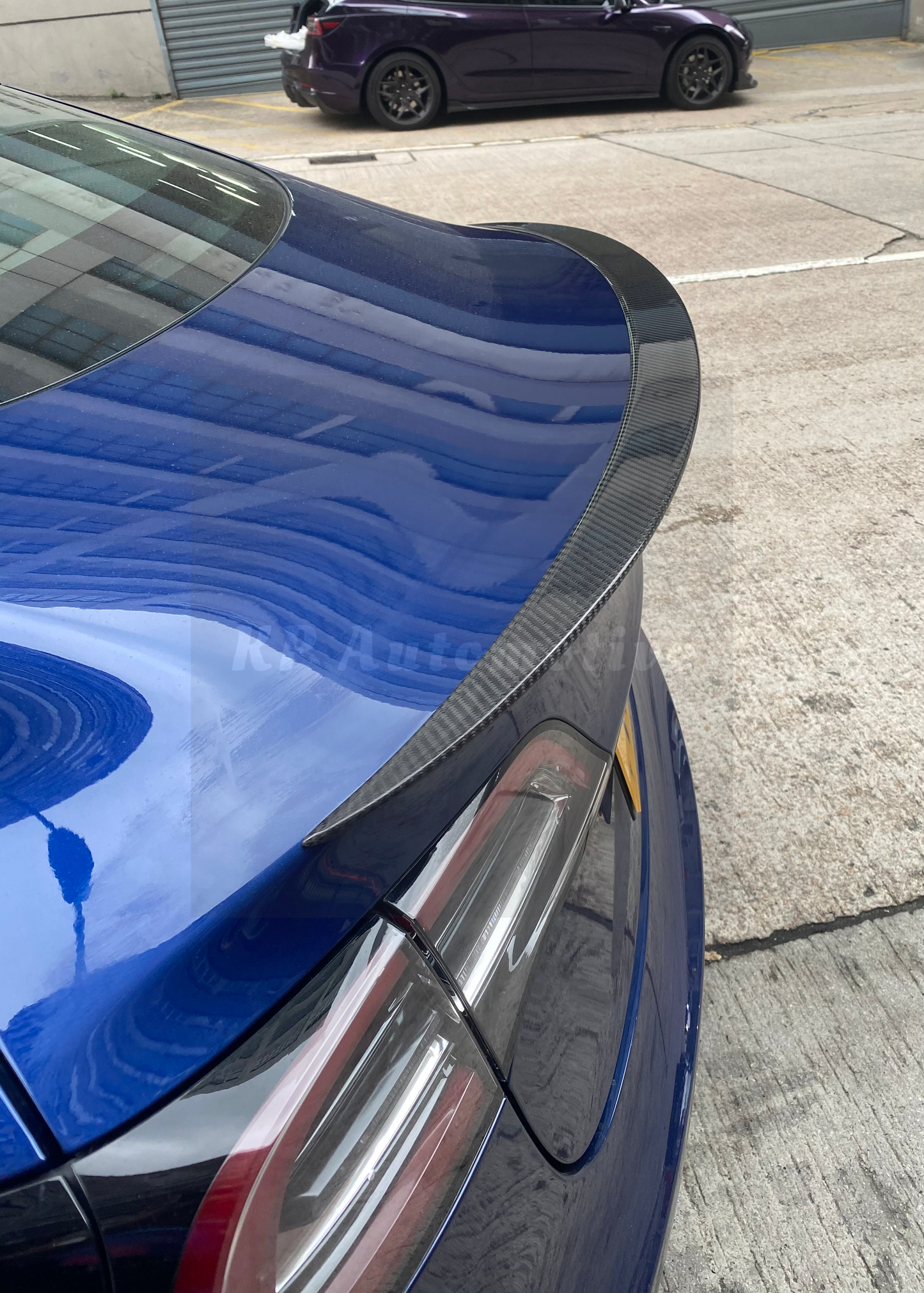 KPA Model 3 Gloss Carbon Performance Spoiler